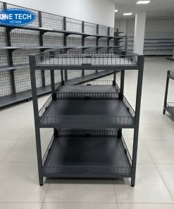 Kệ vuông siêu thị 3 tầng