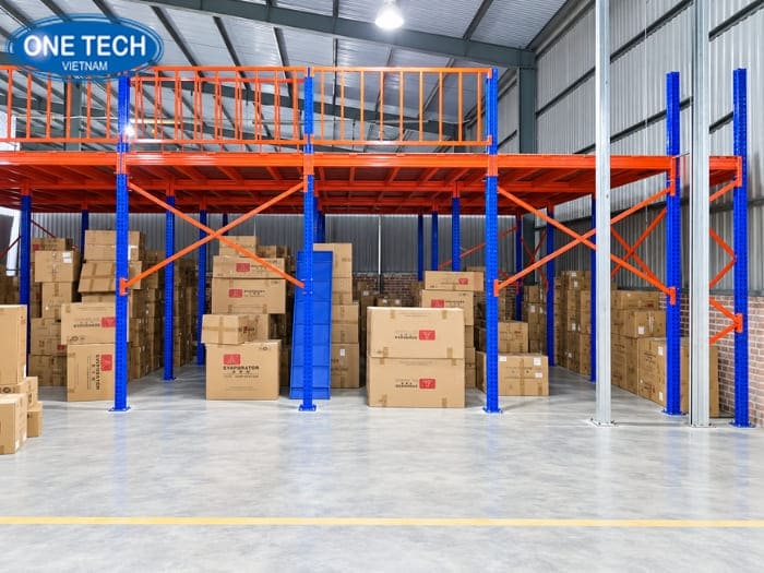 Dự án lắp kệ sàn Mezzanine cho công ty Bảo An tại Hà Nội