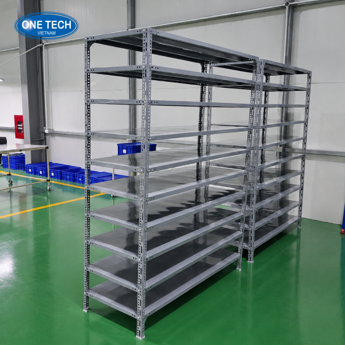Kệ sắt V lỗ 10 tầng